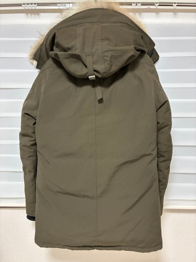 【美品】  ジャスパーパーカ　XSカーキ