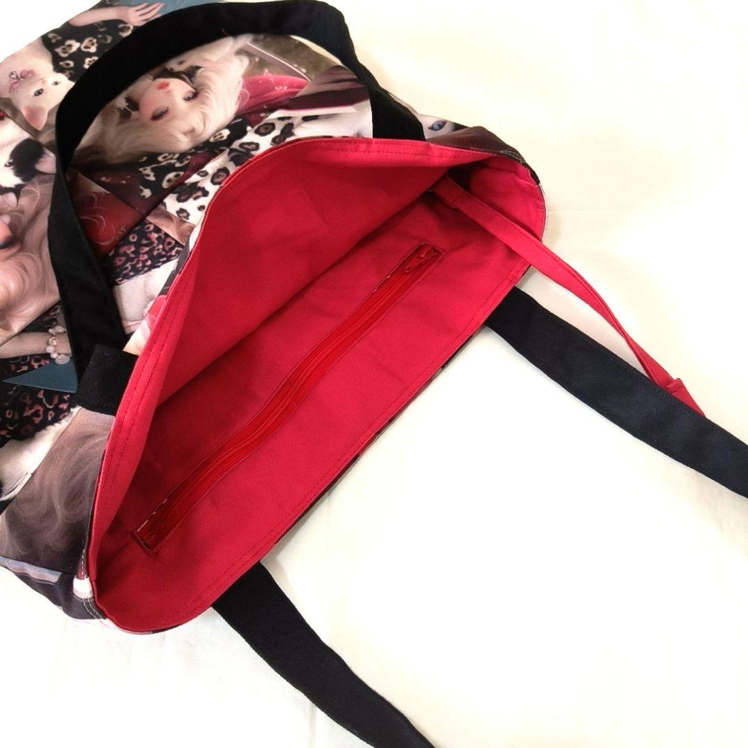 La luna様】ハンドメイドオーダー★女の子★ハンカチ&ポーチ&バッグ　7点