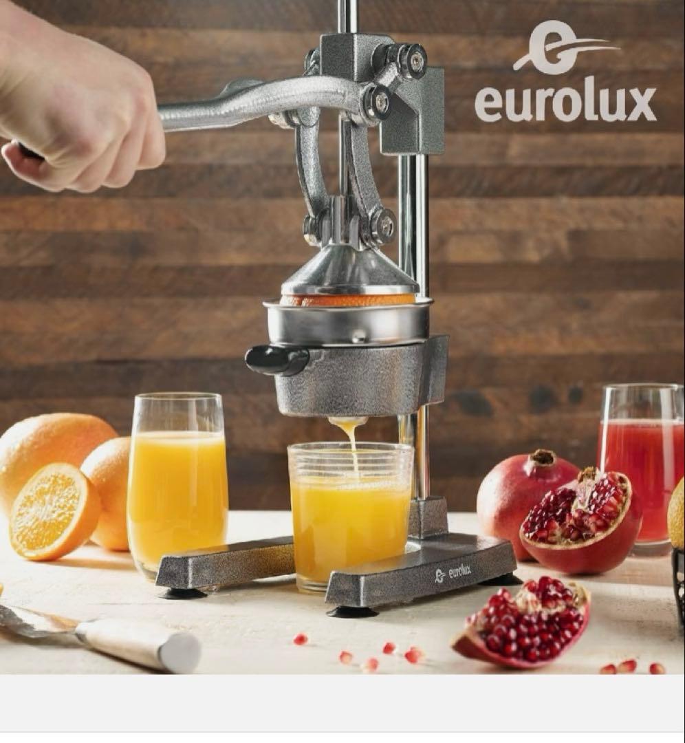 新品　Eurolux 鋳鉄　シトラスジューサー 特大 商用グレード