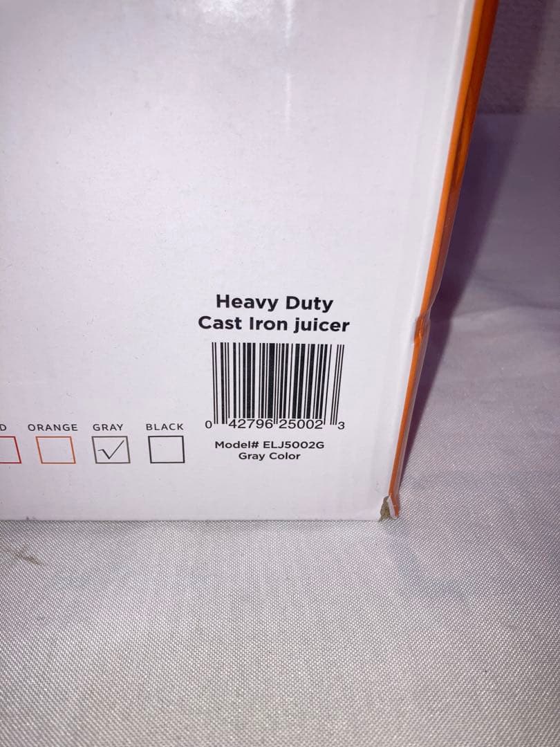 新品　Eurolux 鋳鉄　シトラスジューサー 特大 商用グレード