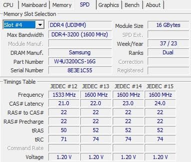 CFD デスクトップメモリ PC4 DDR4-3200 32GB 16GBx2枚