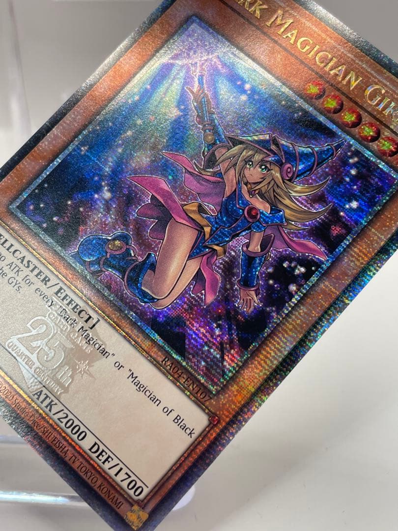 EU版 ブラックマジシャンガール 25th シークレット 遊戯王