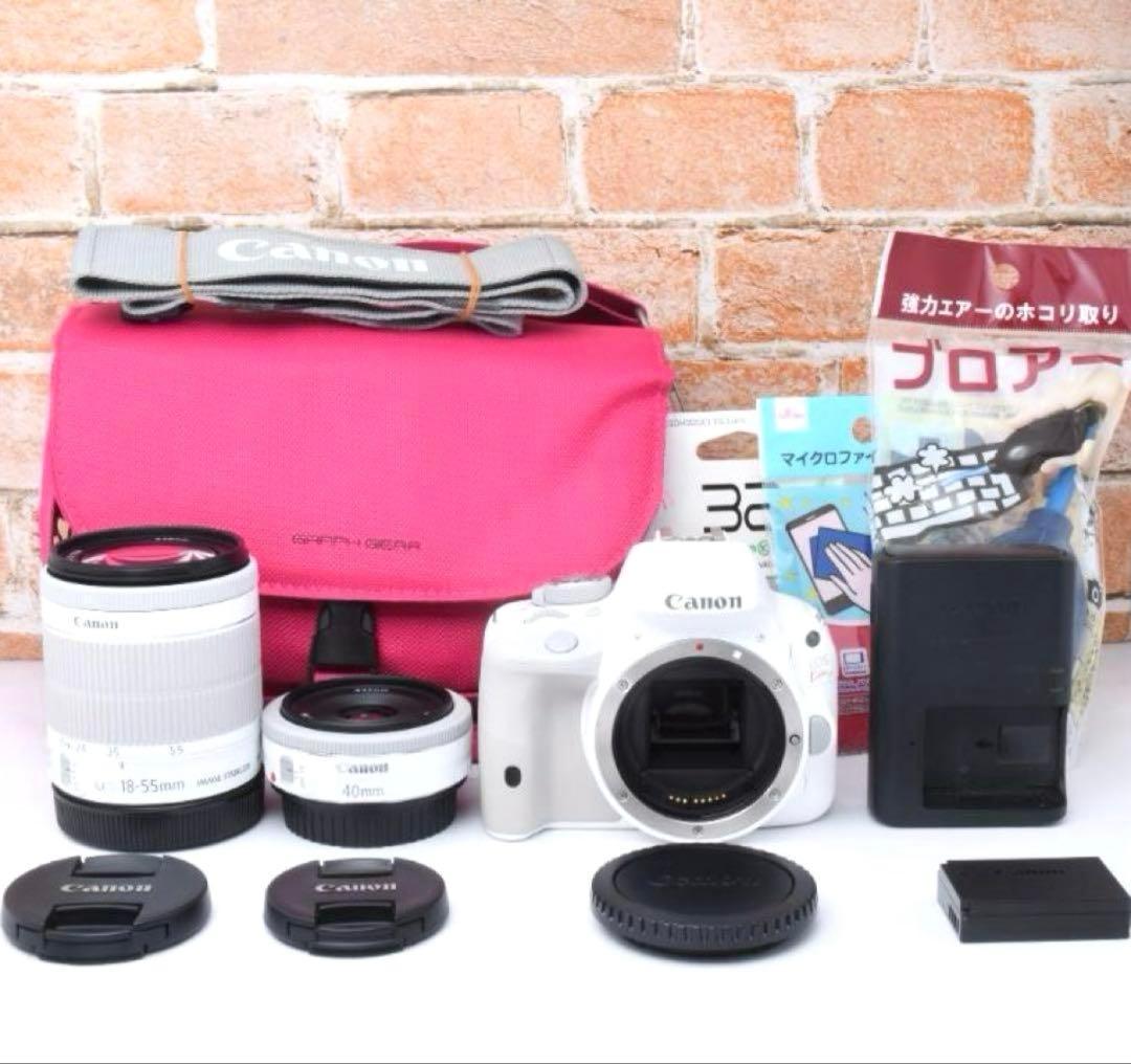 高画質×高性能❤️Canon Kiss X7❤️コスパ抜群❤️ダブルレンズセット