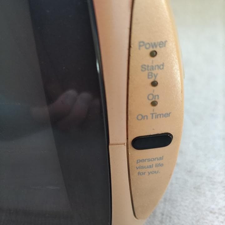 レトロ家電　ジャンク品　 パナソニックポータブルテレビ