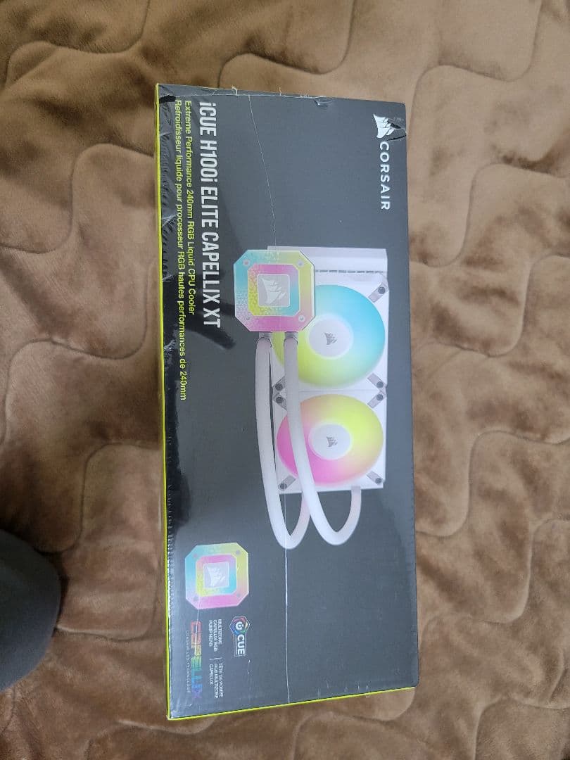 iCUE H100i ELITE CAPELLIX XT 240mm クーラー