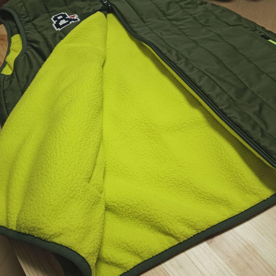 and per se 中綿ベスト リバーシブル フリース LLサイズ アンパスィ