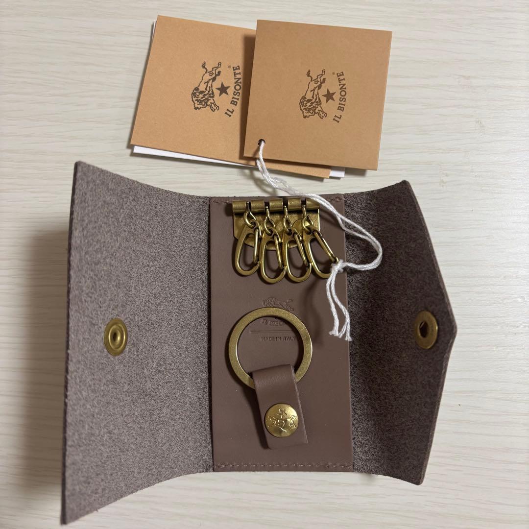 【未使用新品】IL BISONTEキーケース