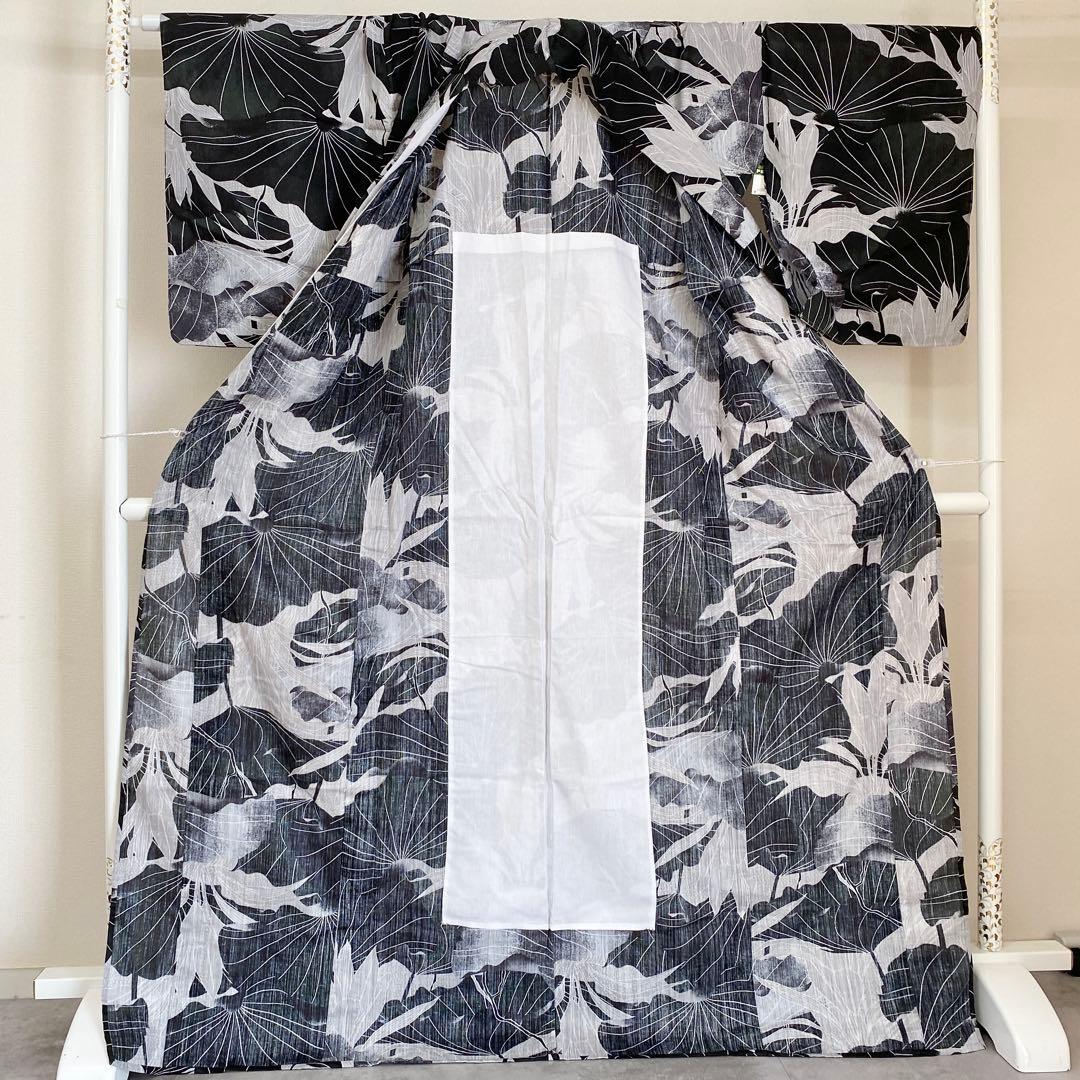 ⭐︎K0889 新品 お仕立て上がり 誉田屋源兵衛 浴衣 レディース 蓮華抄 綿麻