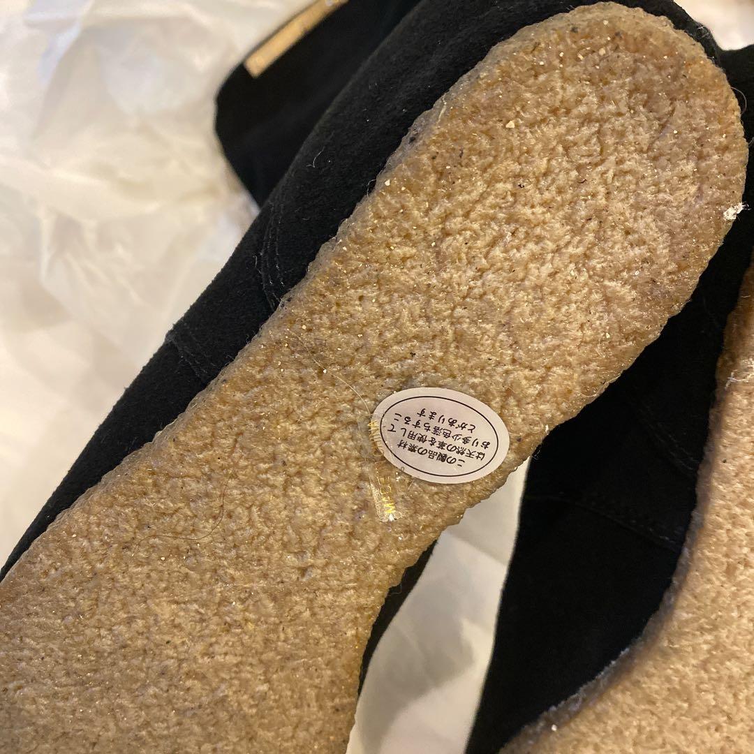 【ANNA SUI】 アナスイ未使用 ロングショート2way ブーツ23.5cm