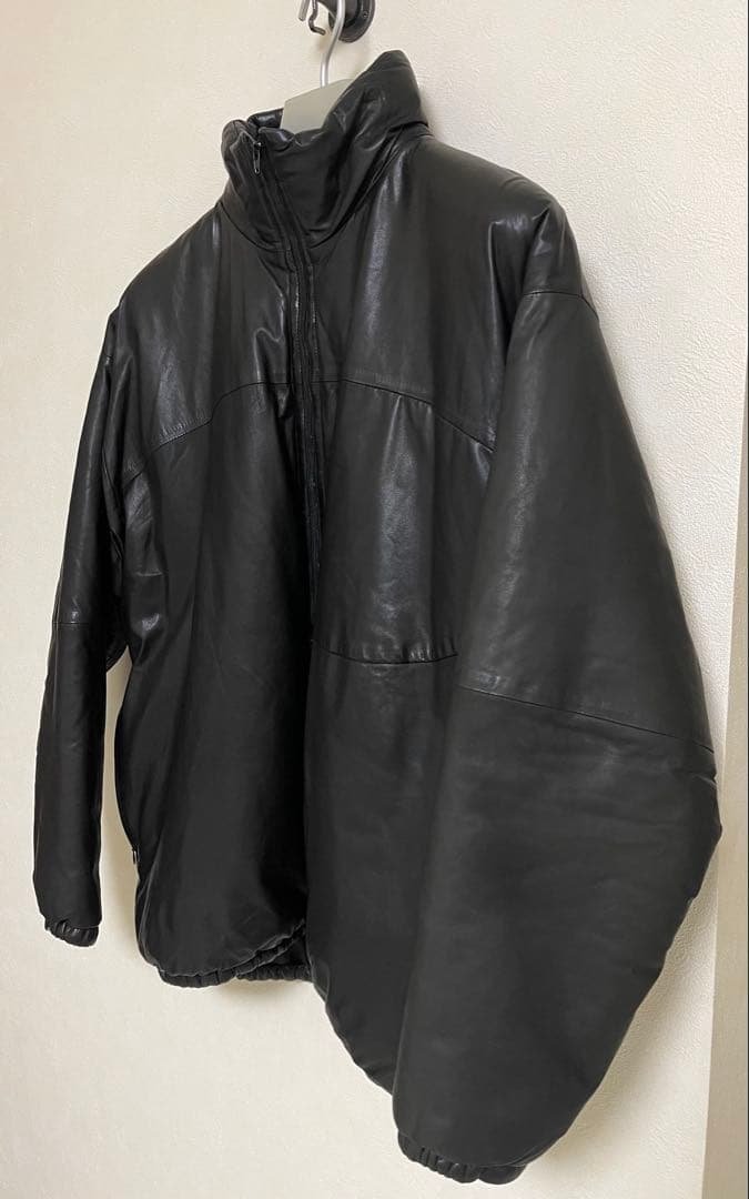 COMOLI 22AW シープスキン ハーフジップ パフジャケット タグ付き ２