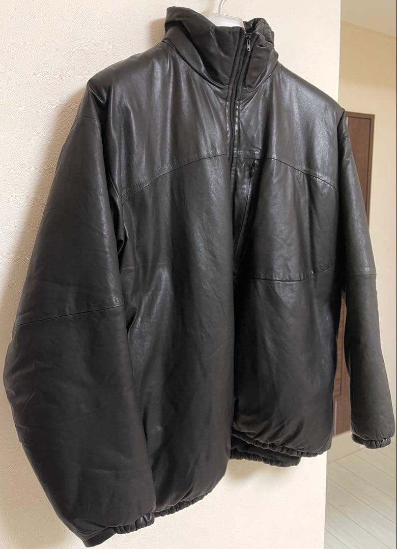 COMOLI 22AW シープスキン ハーフジップ パフジャケット タグ付き ２