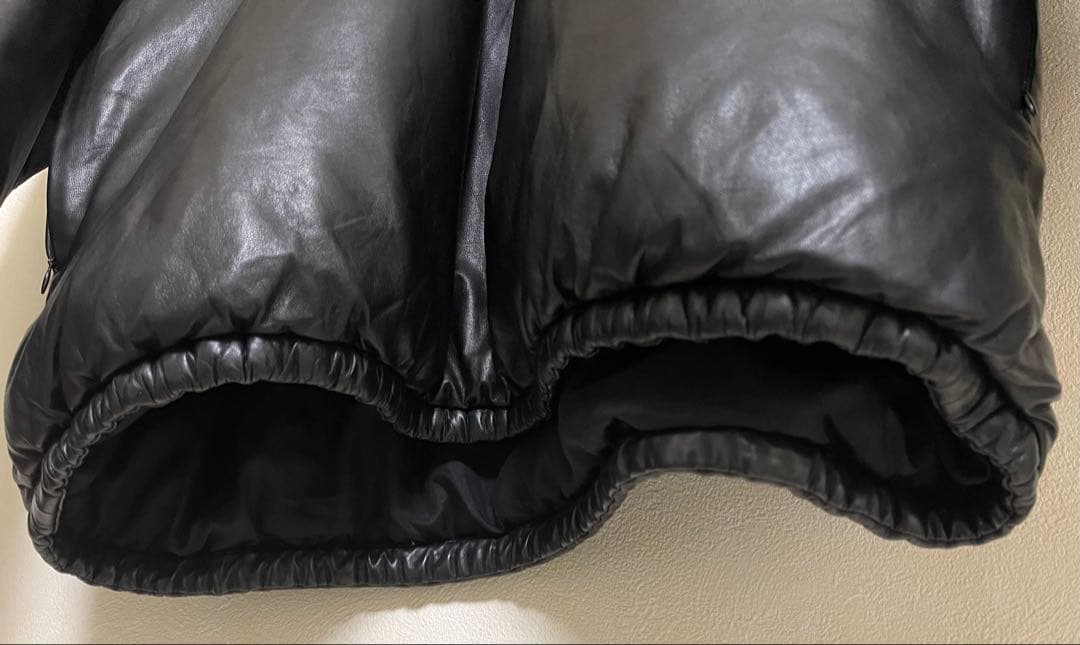 COMOLI 22AW シープスキン ハーフジップ パフジャケット タグ付き ２