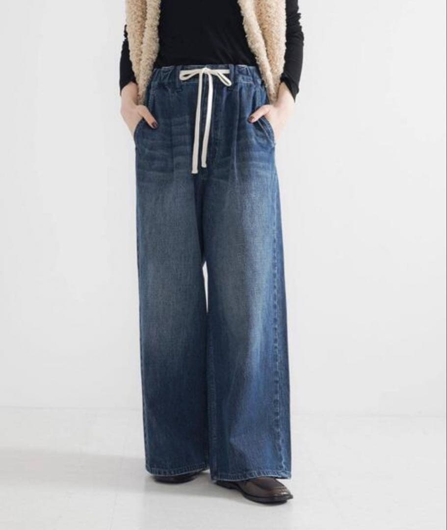 ⭐︎あっきー⭐︎【URBAN RESEARCH】 デニムイージーワイドパンツ