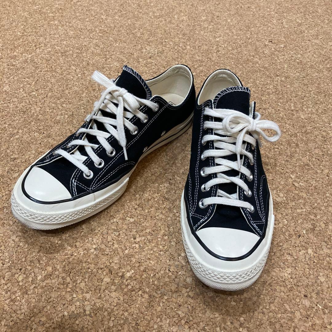 コンバース CT70 チャックテイラー 黒 27.5cm