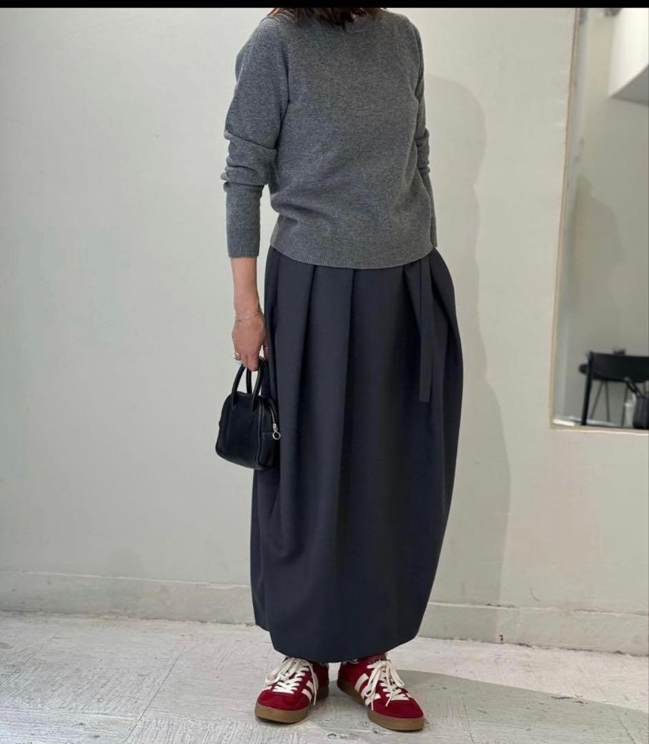 美品soyy. グルカスカート　グレー　0