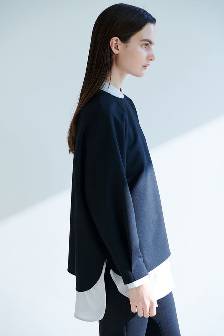 theory プルオーバー　ブラウス