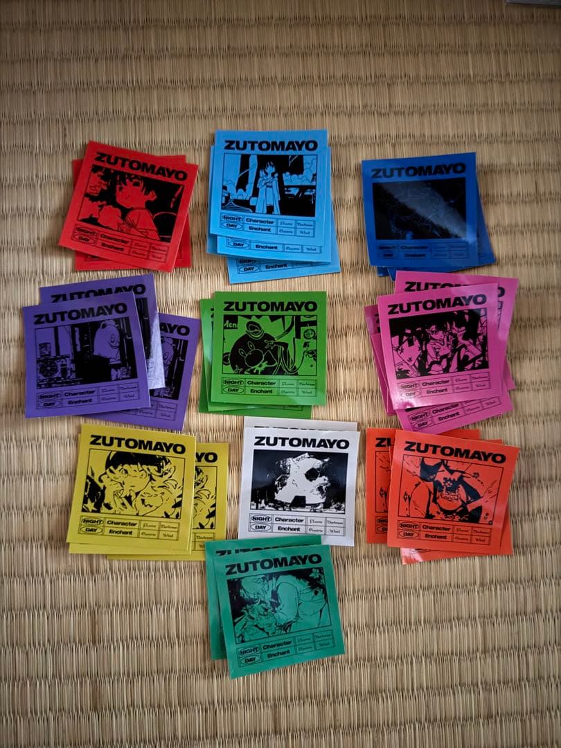 zutomayoカード 1、2弾 周辺グッズ まとめ売り ずっと真夜中でいいのに