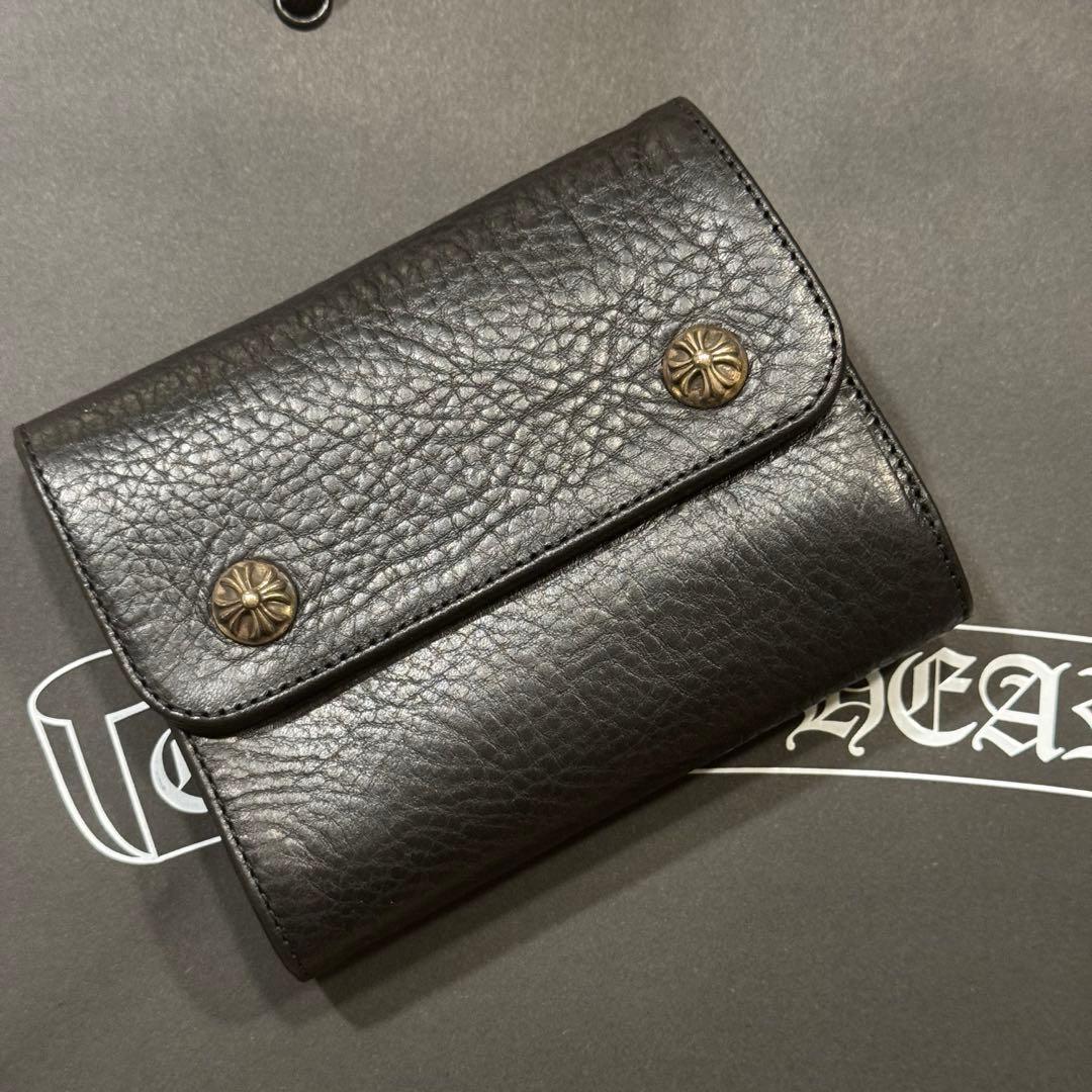 SIVA【新品】クロムハーツ　ウェーブミニ　ウォレットwave mini