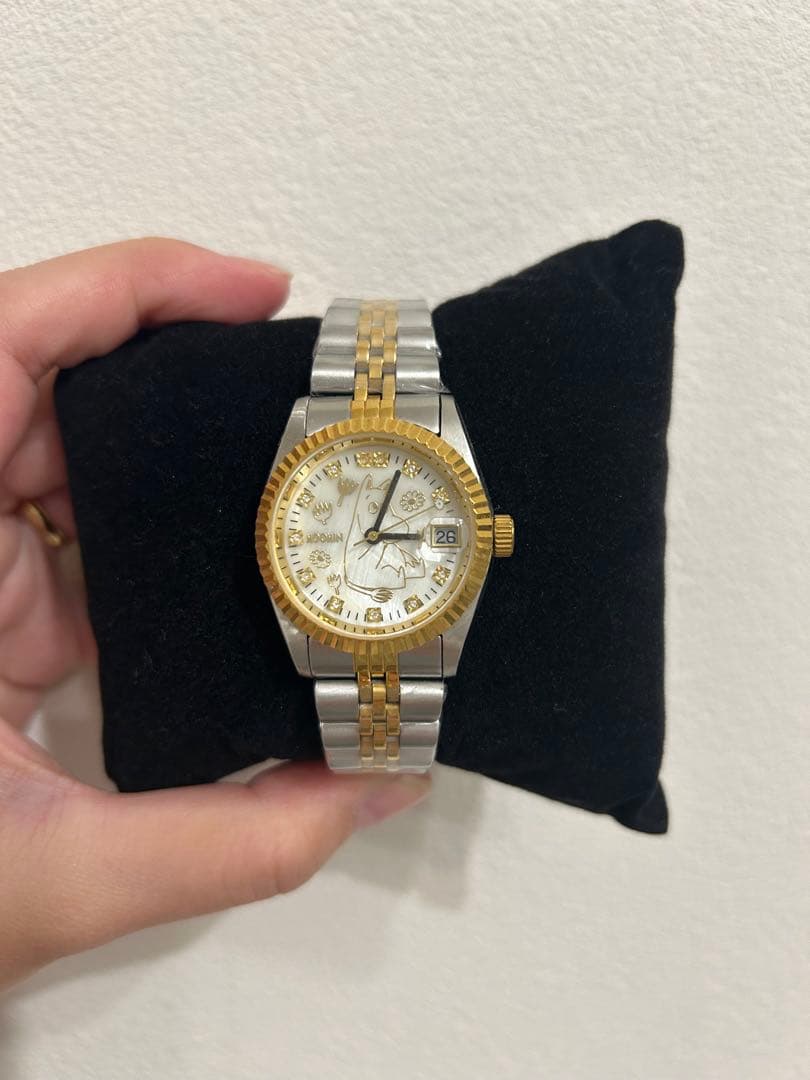 MOOMIN PV-2032 シルバー ゴールド 腕時計