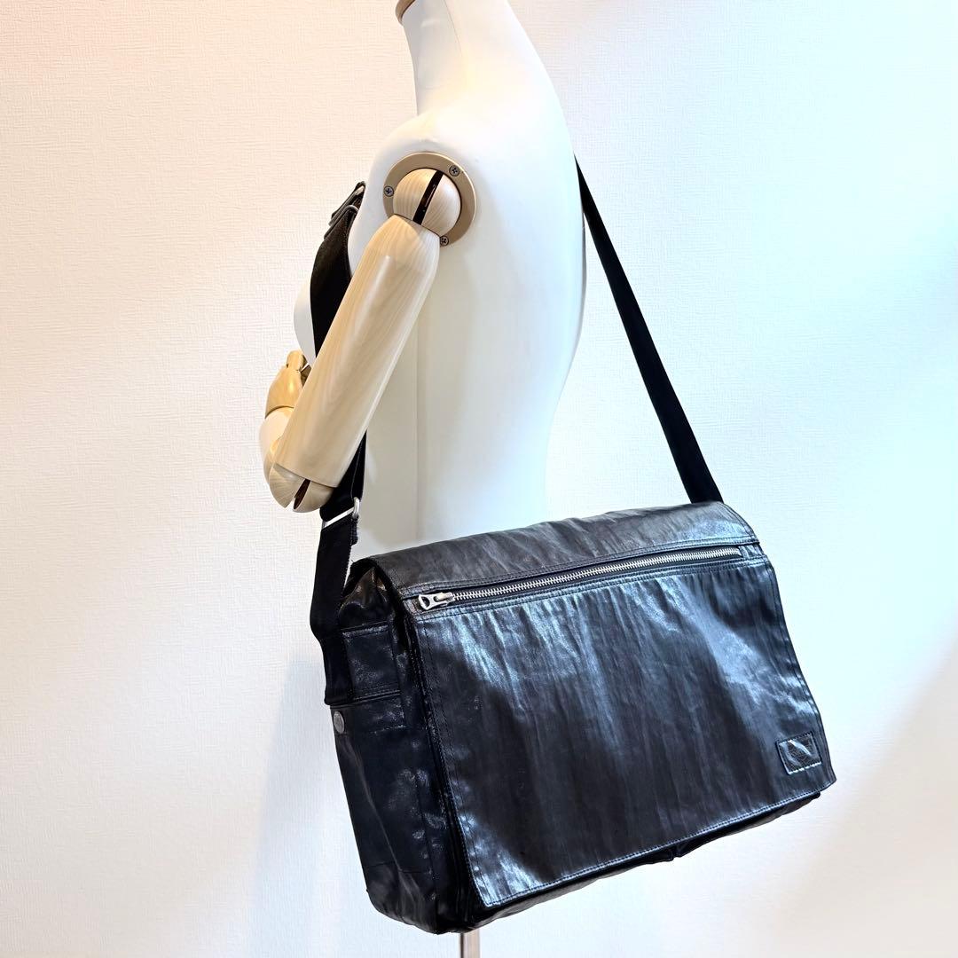 【美品】PORTER ポーター　SHINE シャイン　メッセンジャーバッグ