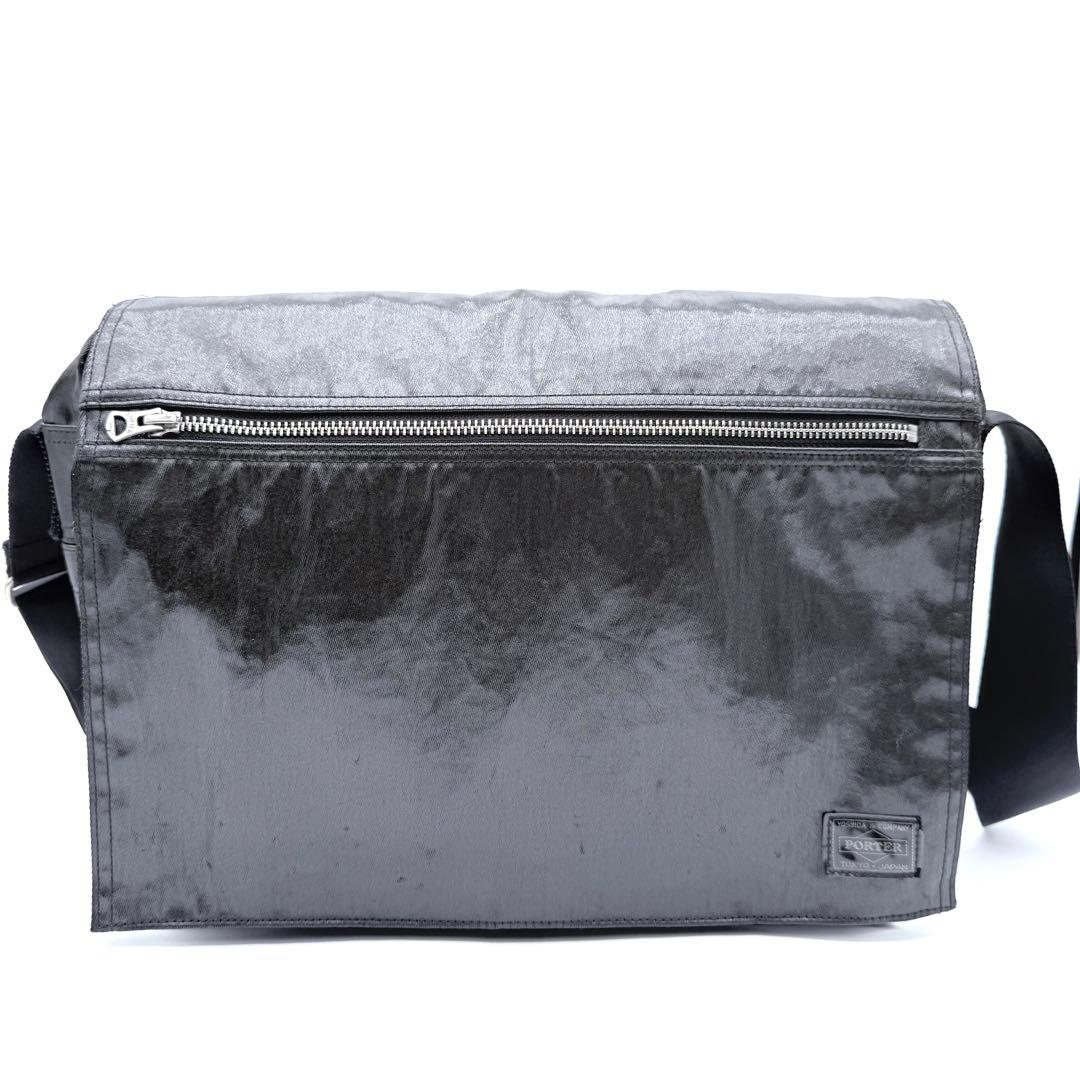 【美品】PORTER ポーター　SHINE シャイン　メッセンジャーバッグ