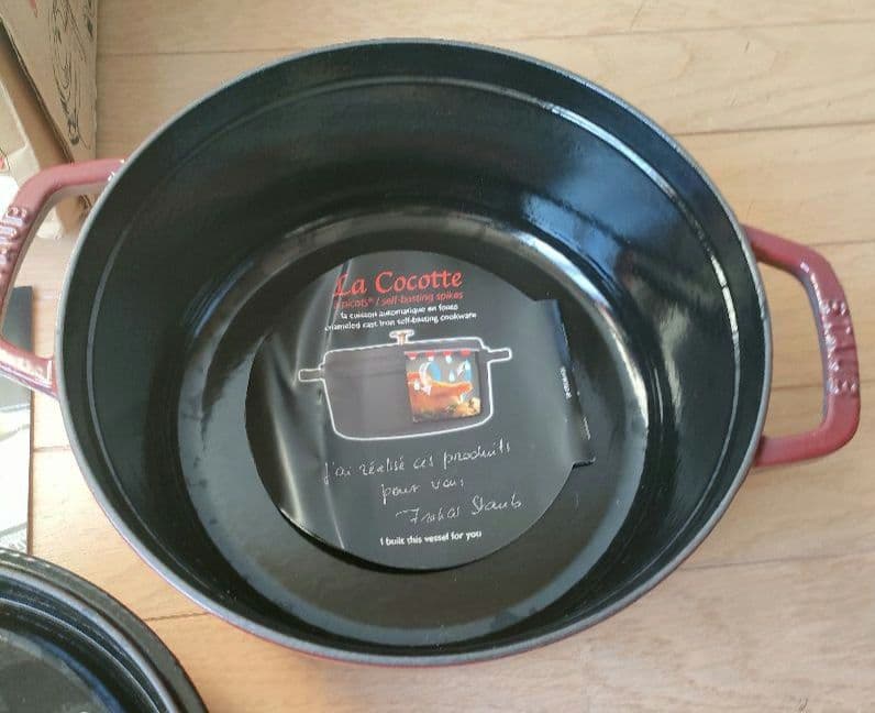 STAUB LA COCOTTE 赤 両手鍋24