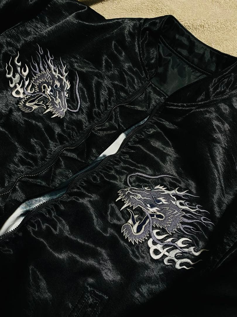 MPO 日本 限定 スカジャン unisex サテン vintage