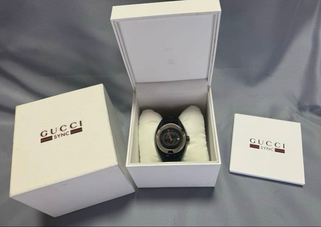 【新品 未使用】GUCCI SYNC グッチ スイス製 シンク