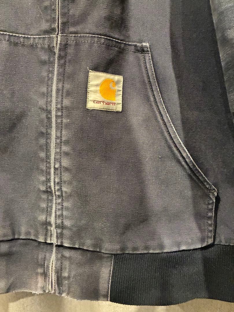 【大人気】Carhartt アクティブジャケット ネイビー ダック地