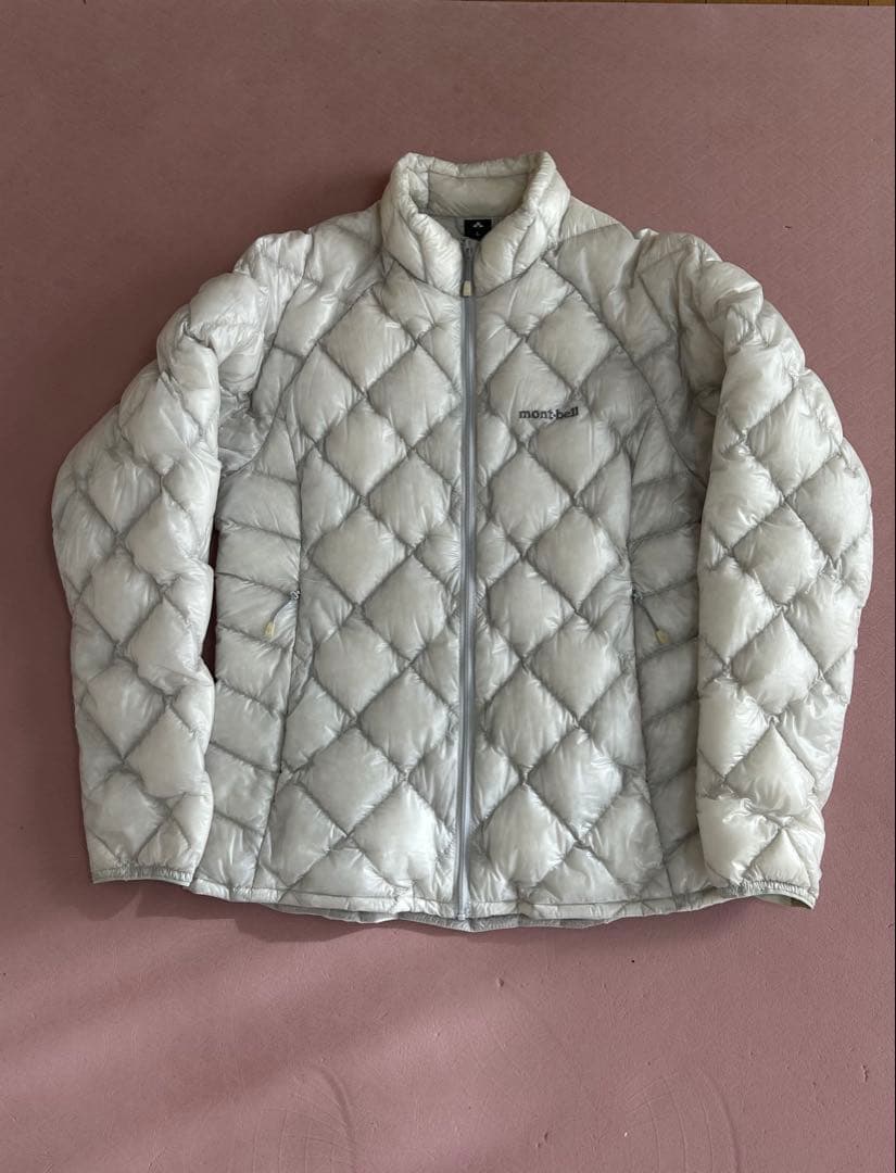 【美品】mont-bell ホワイト ダウンジャケット
