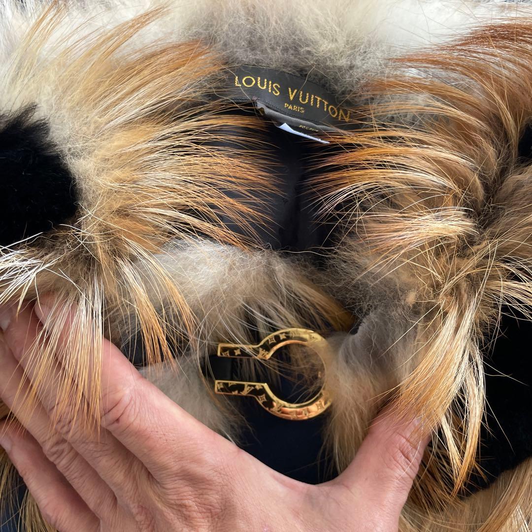 LOUIS VUITTON フォクシー　ルナール　ティペット　マフラー　超美品