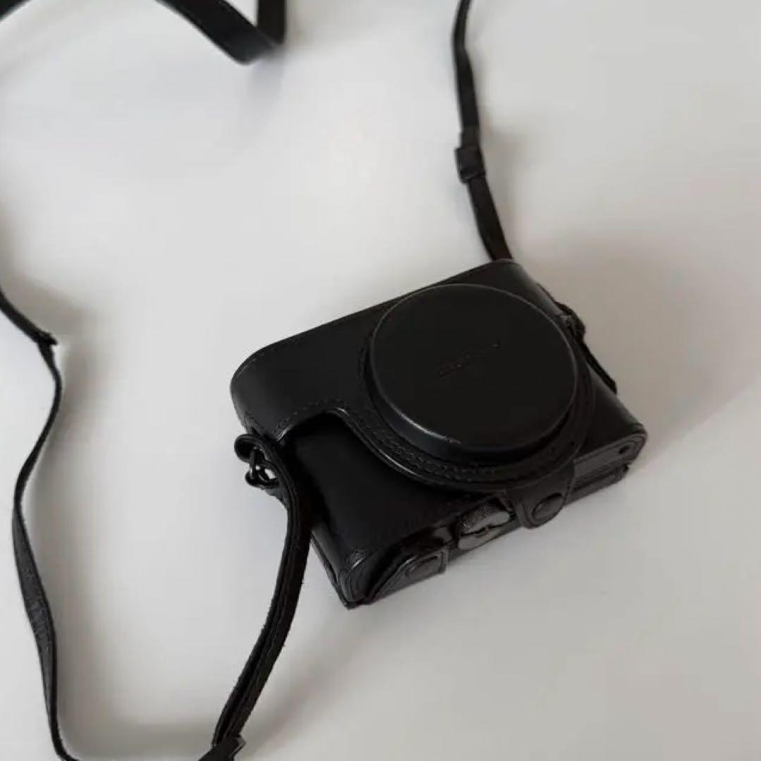 SONY 高級コンデジ DSC-RX100M5 純正ケース 予備バッテリー付