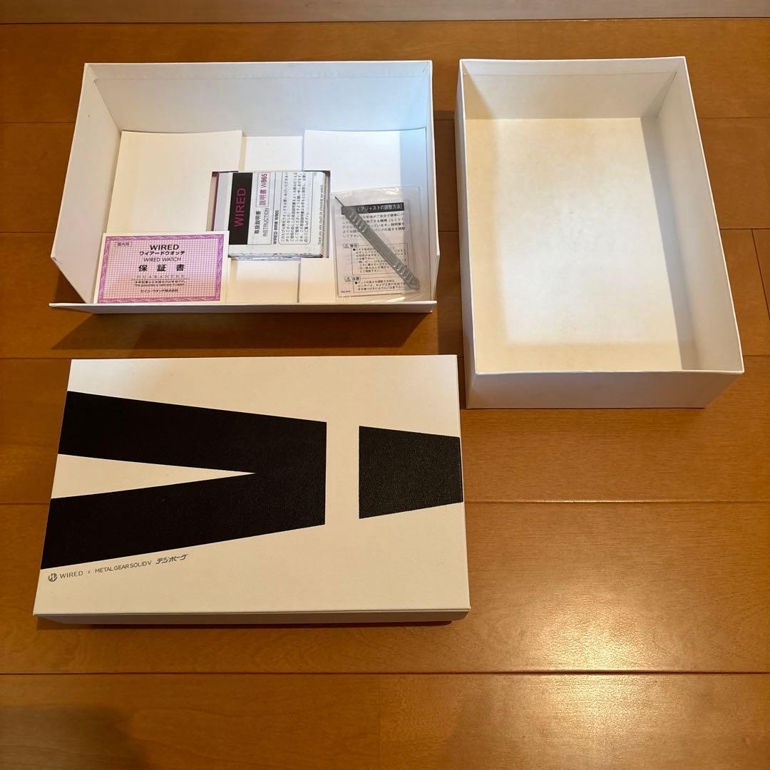 【新品】WIRED × L GEAR SOLID V コラボ 腕時計