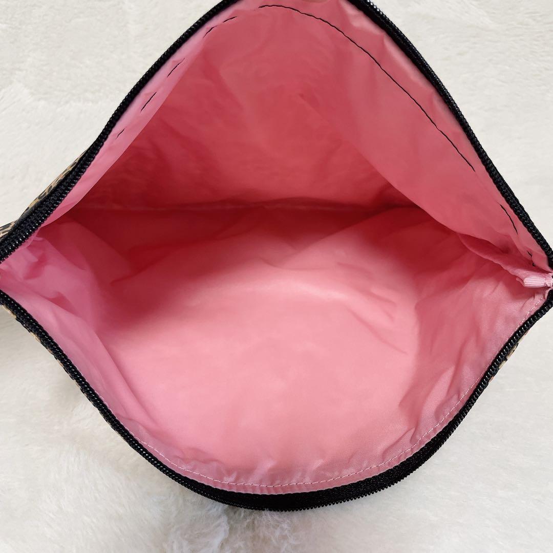 激レア♪ レスポートサック Ｘガール ボストンバッグ レオパード ラージ ポーチ