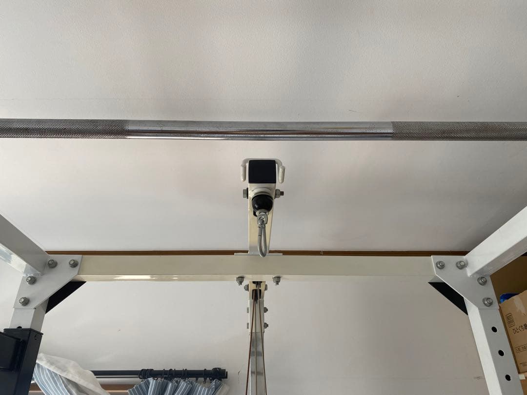 【斜め】パワーラック 高さ調整可能 プルダウンケーブル付き【引き取り限定】