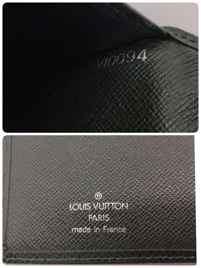 takou55さま　タイガ レザー カードケース LVロゴ 長財布