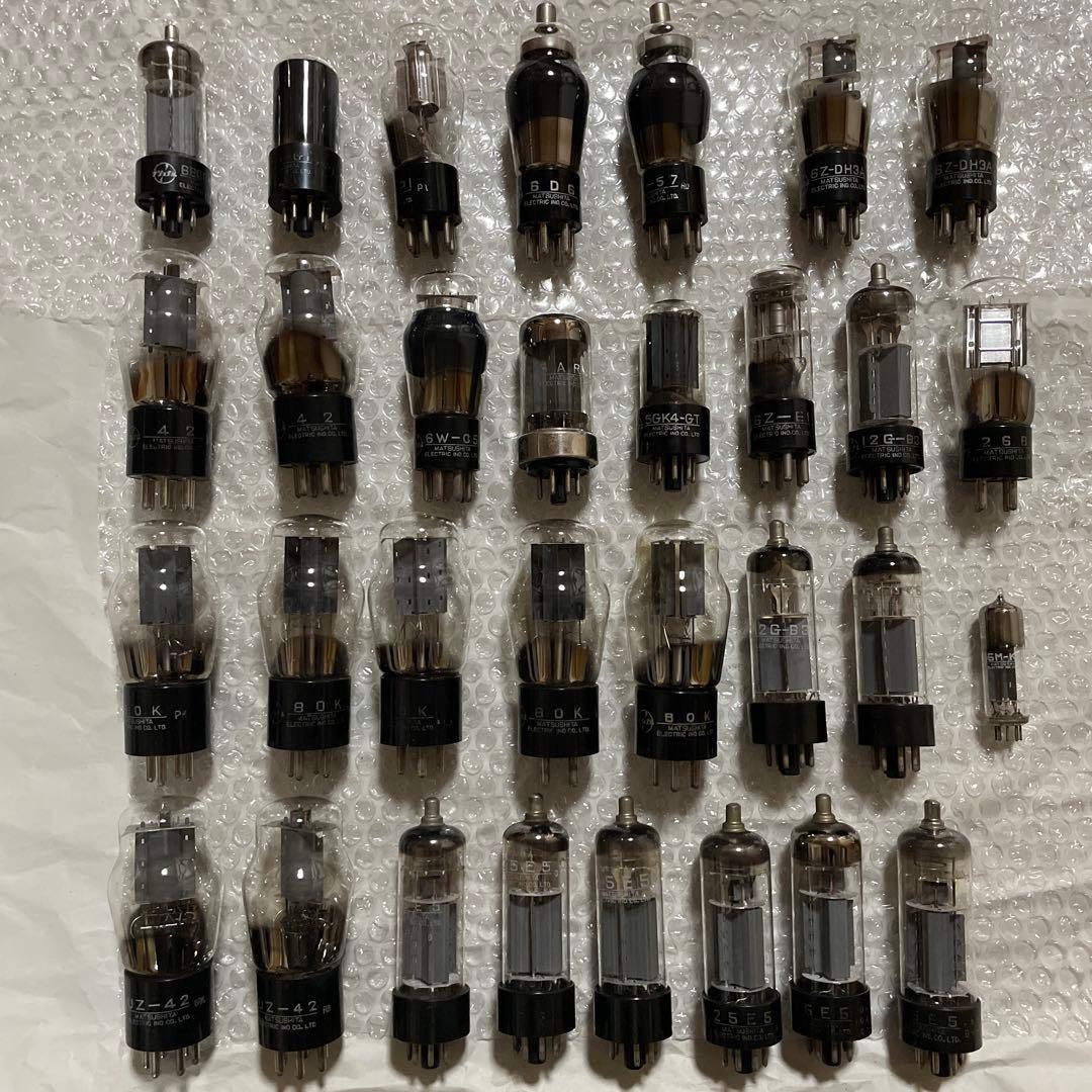 ナショナル製 真空管 31本セット