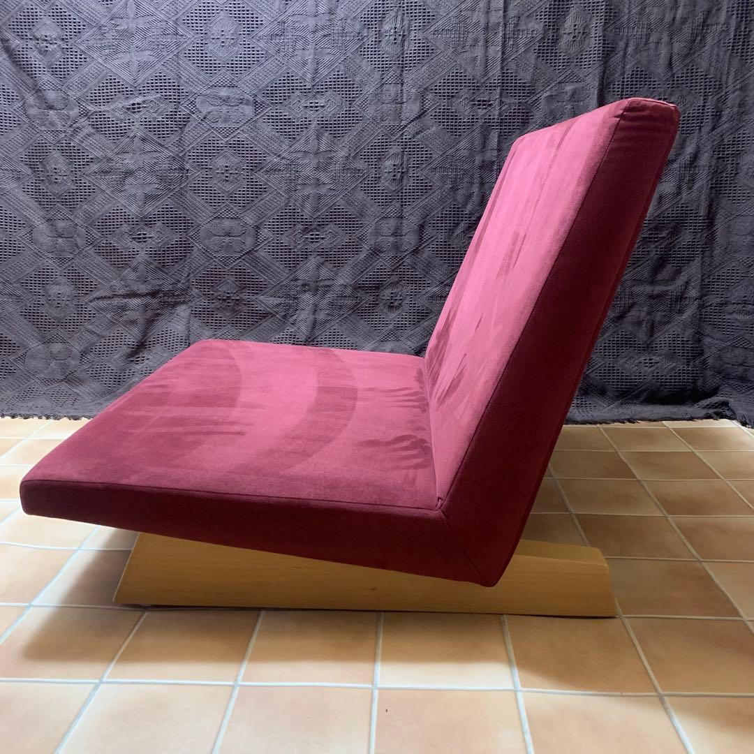 【美品】フランネル ソファ ペンタ900 座椅子 一人掛け ローソファ