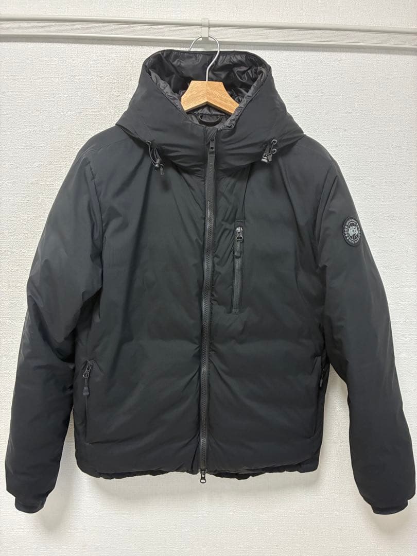 カナダグース ロッジフーディー ブラックレーベル M