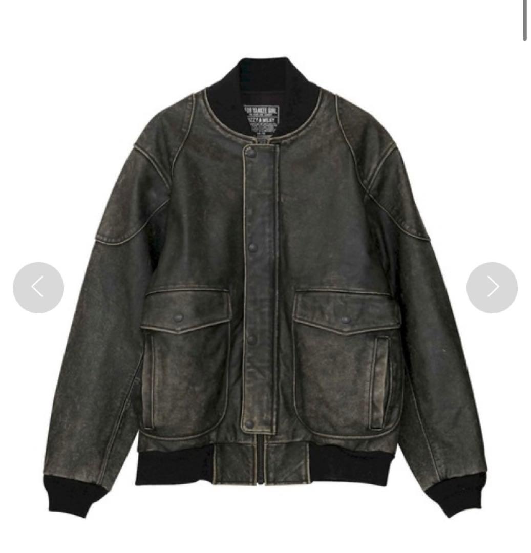 【美品】Hysteric Glamour カウレザースポーツジャケット定価15万