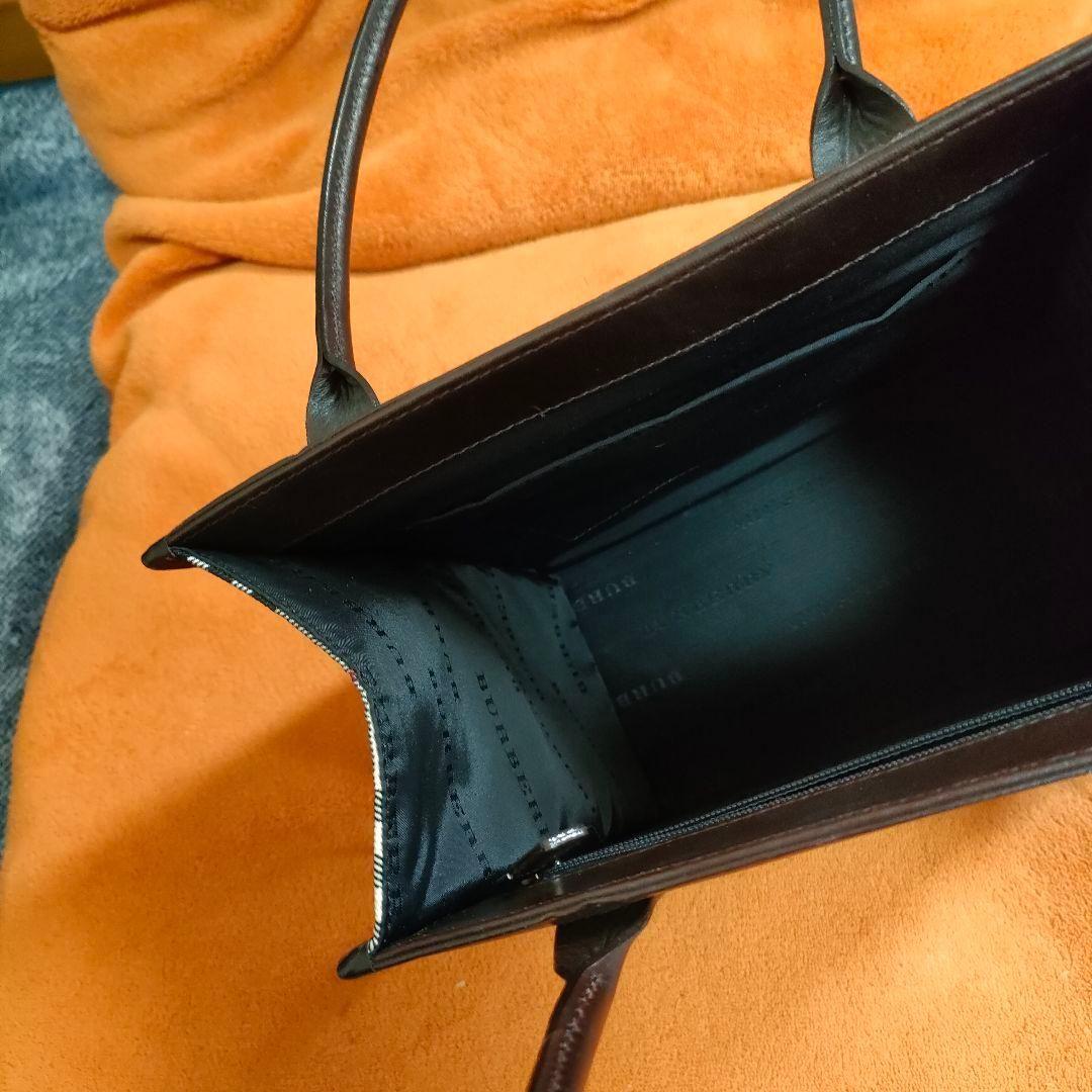 美品 バーバリー ハンドバッグ ノバチェック トートバッグ BURBERRY