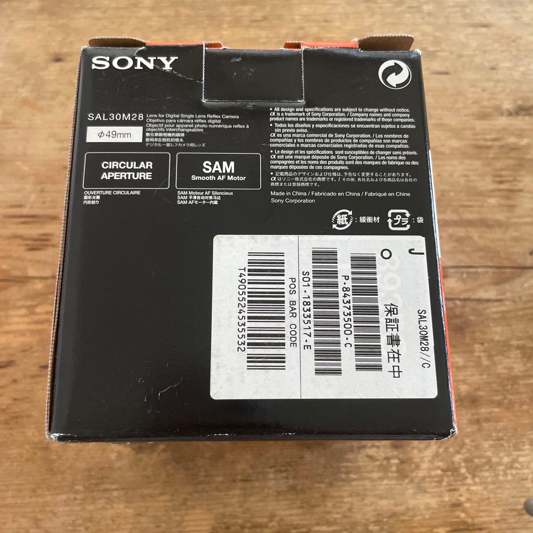 SONY α DT30mm F2.8 Macro SAM マクロ レンズ