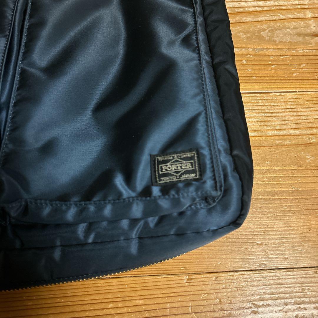 PORTER タンカー　2Way トートバッグ　ネイビー