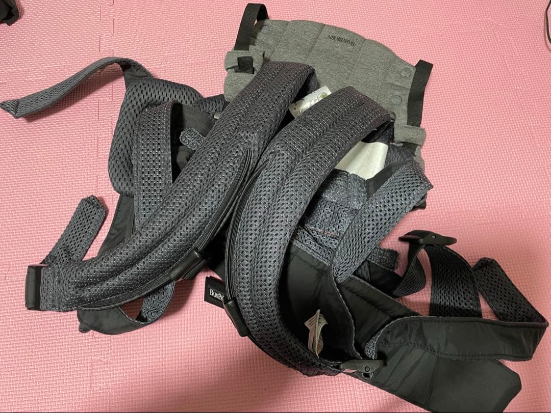 ビョルン　ハーモニー ダークグレー 抱っこ紐 メッシュ素材　カバー付き