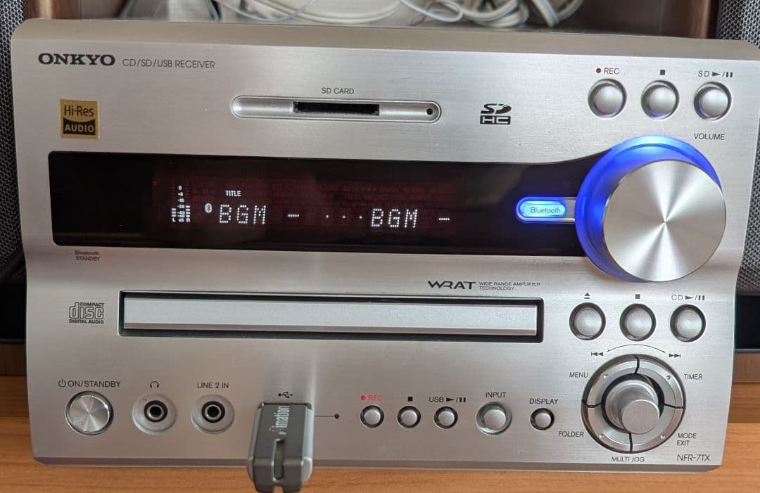 【ジャンク品】ONKYO CDコンポ X-NFR7TX オンキヨー