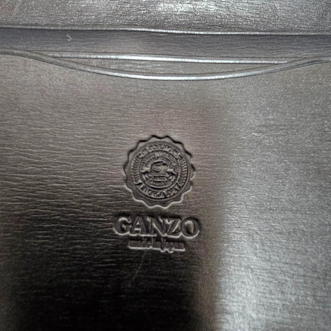 【GANZO】人気コードバン 長財布 ブラック ギャランティ付き
