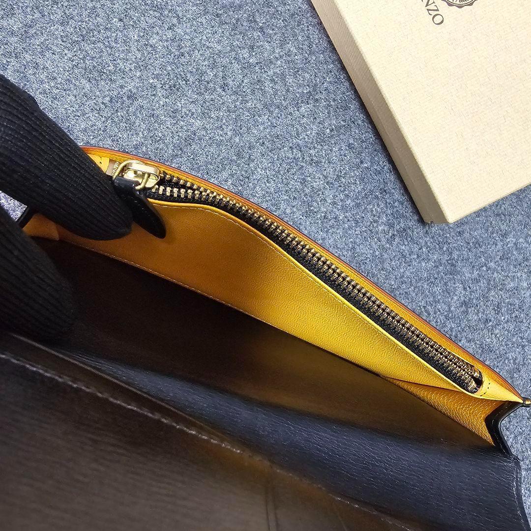 【GANZO】人気コードバン 長財布 ブラック ギャランティ付き