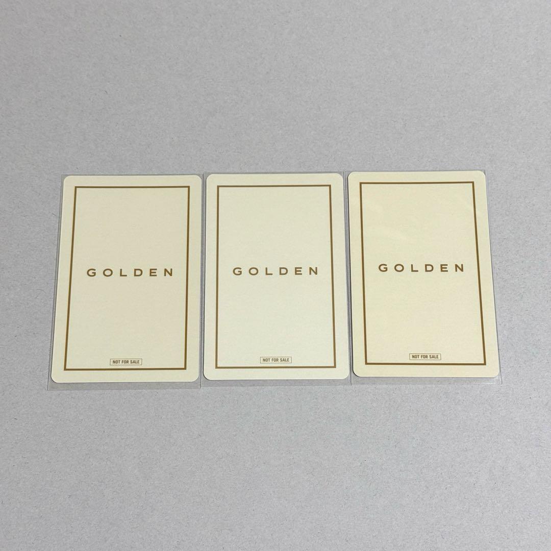 BTS ジョングク GOLDEN ユニバ ラキドロ トレカ コンプ セット