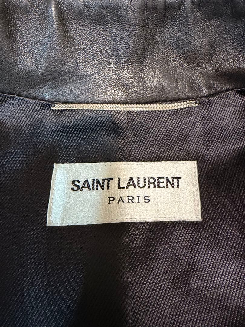 SAINT LAURENT PARIS キース レザージャケット 48