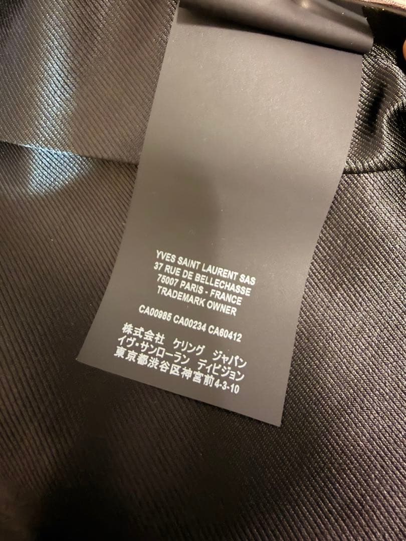 SAINT LAURENT PARIS キース レザージャケット 48